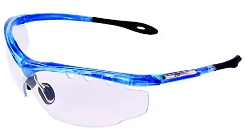 Produktbild: Rapid Eyewear SPORTBRILLE MIT KLAR LINSEN für Radfahren, Laufen, Schießen und Segeln etc. Transparent Sonnenbrille für Herren und Damen. UV400 Schutz