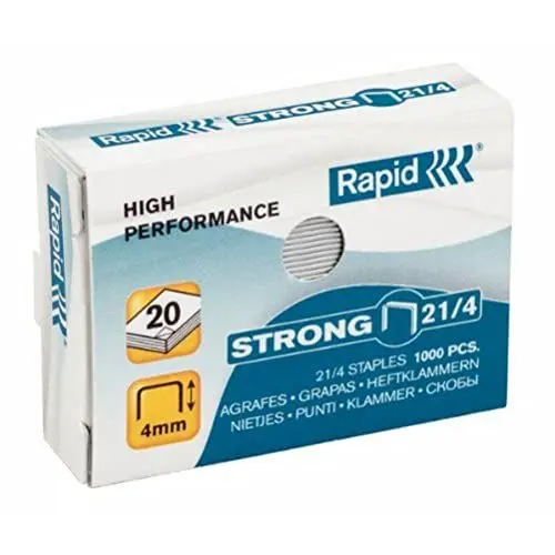 Produktbild: Rapid Heftklammern (21/4 mm, Strong, verzinkt) 1000 Stück