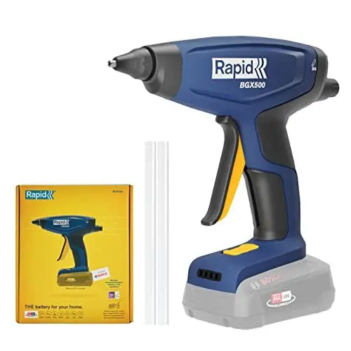 Produktbild: Rapid Heißklebepistole Akku BGX500 18V P4A, Klebepistole wird mit (Bosch) P4A Akkus betrieben (ohne Akku und Ladegerät)