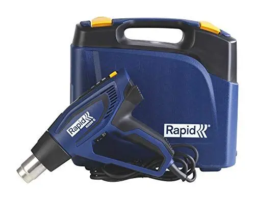 Produktbild: Rapid Heißluftpistole R2200-E, Heißluftfön im Koffer, 2200 W, 60-650°C, 250-500 l/Min.
