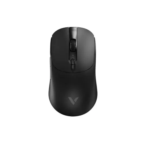 Produktbild: Rapoo V200PRO kabellose 2,4 GHz High-Performance Gaming-Maus mit 26000 DPI optischem Sensor, 50 G Beschleunigung, 650 IPS, bis zu 160h Akkulaufzeit, PC/Mac - Schwarz