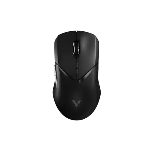 Produktbild: Rapoo VT9PRO kabellose 2,4 GHz High-Performance Gaming-Maus mit 26000 DPI optischem Sensor, 50 G Beschleunigung, 650 IPS, bis zu 160h Akkulaufzeit, PC/Mac - Schwarz