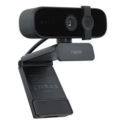 Produktbild: Rapoo XW2K Full HD 2K Webcam (4MP) 85° Sichtfeld, Autofokus, Rauschunterdrückung, USB-Anschluss, Kamera-Abdeckung, für Skype, FaceTime, Hangouts, Zoom, usw., PC/Mac/ChromeOS/Android