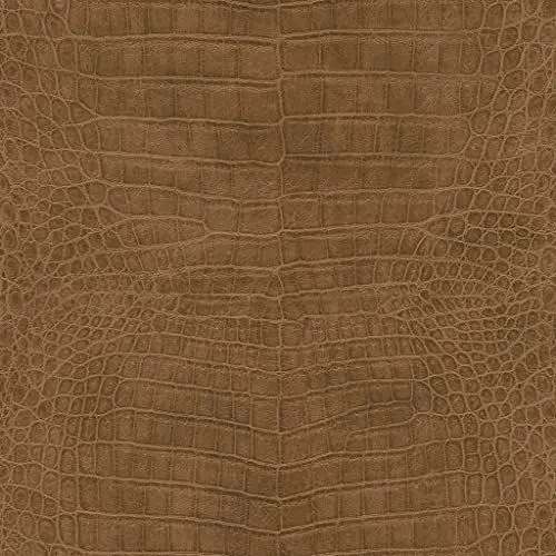 Produktbild: Rasch Tapete 751314 - Vliestapete mit Krokodil Lederoptik in Braun aus der Kollektion African Queen III