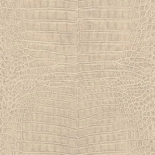 Produktbild: Rasch Tapete 751345 - Vliestapete mit Krokodil Lederoptik in Beige aus der Kollektion African Queen III
