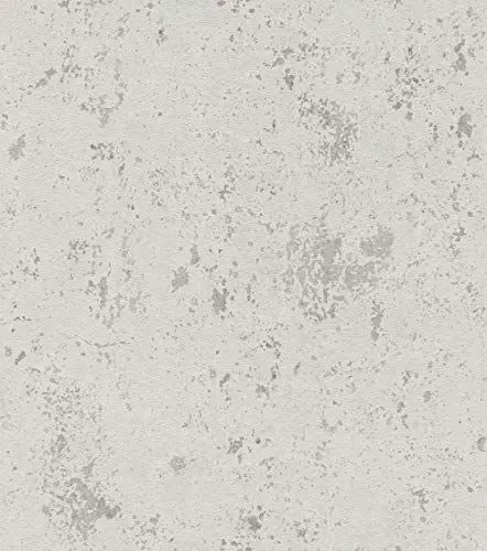Produktbild: Rasch Tapeten 541151 aus der Kollektion #ROCKNROLLE – Vliestapete in Hellgrau im Beton-Design – 10,05m x 53cm (L x B)