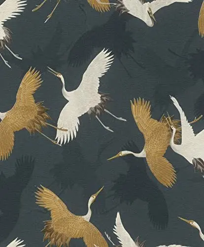 Produktbild: Rasch Tapeten Vliestapete (Exotic) Blau 10,05 m x 0,53 m Barbara Home Collection III 560664