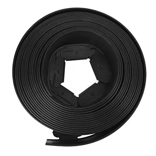 Produktbild: Zerodis Rasenkante, PE-Landschaftskante mit 30 Pfählen für den Hof (10cm*5cm*10m)