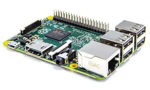 Produktbild: Raspberry Pi 2 Model B Desktop Quad Core CPU 900 MHz, 1 GB RAM, Linux