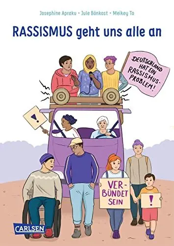 Produktbild: Rassismus geht uns alle an: Sachbuch für Kinder ab 8 Jahren über Diskriminierung im Alltag und wie man dagegen vorgeht – mit mutmachenden Geschichten (Sachbuch kompakt und aktuell)
