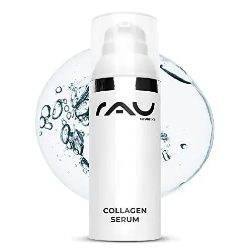 Produktbild: RAU Cosmetics Collagen Serum 50 ml - Anti-Aging Serum mit Hyaluronsäure und Trylagen™ gegen Falten - Beauty Kollagen Gesichtsserum für Reife und Regenerationsbedürftige Haut - Falten Frei Konzentrat