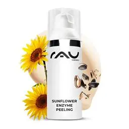 Produktbild: RAU Cosmetics Enzympeeling Sunflower Enzyme Peeling 50 ml - Gesichtspeeling für die Gesichtsreinigung - Chemisches Peeling auf Enzym Basis mit Sonnenblumenöl, Vitamin C und Vitamin E