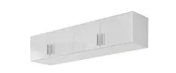Produktbild: Rauch Möbel Celle Schrank Drehtürenschrank Schrankaufsatz in Weiß, 4-türig, BxHxT 181x39x54 cm