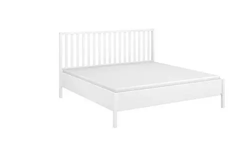 Produktbild: Rauch Möbel Seattle Bett Futonbett in Weiß und Landhaus Stil Liegefläche 160 x 200 cm Gesamtmaße Bett BxHxT 168 x 111 x 209 cm