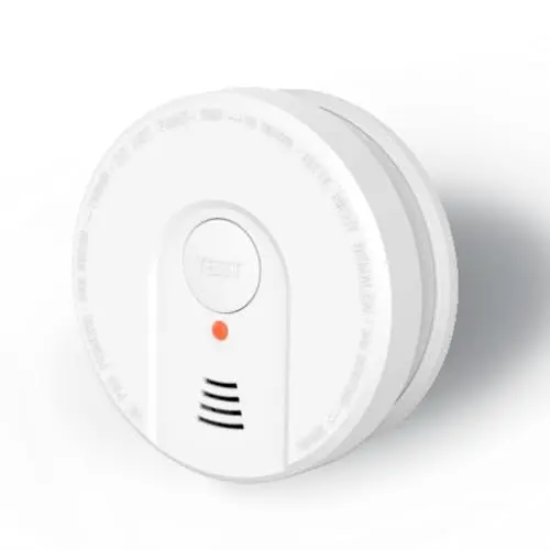 Produktbild: ZYTA 10 Jahres Rauchmelder für Zuhause - Feuermelder mit 5-Jahre ersetzbarer Batterie, Test-/Stille-Taste, LED-Indikator, batteriebetrieben (1-Pack)