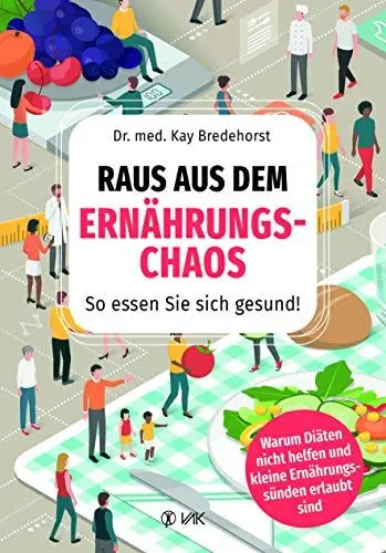 Produktbild: Raus aus dem Ernährungschaos: So essen Sie sich gesund! Warum Diäten nicht helfen und kleine Ernährungssünden erlaubt sind