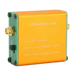 Produktbild: Rauscharmer Verstärker, Rauscharmer 0,1-MHz-6-GHz-Vollbandverstärker, Extrem Rauscharmes Modul, 20-dB-LNA-HF-Leistungsvorverstärkermodul mit Hoher Verstärkung(Lieferung mit eingebauter Batterie)