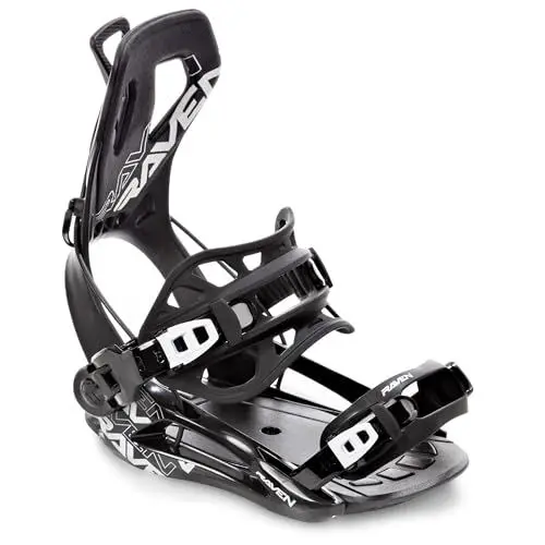 Produktbild: RAVEN Snowboard Bindung Fastec FT360 (FT360 Black, XL(43-47))