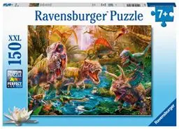 Produktbild: Ravensburger Kinderpuzzle - 13348 Versammlung der Dinosaurier- 150 Teile Puzzle für Kinder ab 7 Jahren