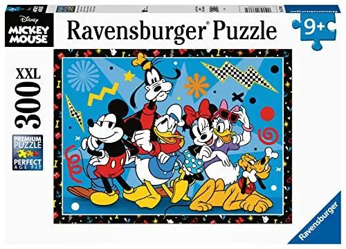 Produktbild: Ravensburger Kinderpuzzle 13386 - Mickey und Seine Freunde - 300 Teile XXL Disney Puzzle für Kinder ab 9 Jahren