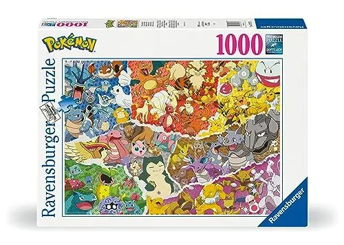 Produktbild: Ravensburger Puzzle 17577 - Pokémon Abenteuer - 1000 Teile Pokémon Puzzle für Erwachsene und Kinder ab 14 Jahren