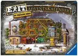 Produktbild: Ravensburger 18233 - EXIT Adventskalender Die verlassene Fabrik - 25 Rätsel für EXIT-Begeisterte ab 10 Jahren