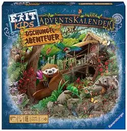 Produktbild: Ravensburger 18957 - EXIT Adventskalender Kids - Dschungel-Abenteuer - 24 Rätsel für EXIT-Begeisterte ab 6 Jahren