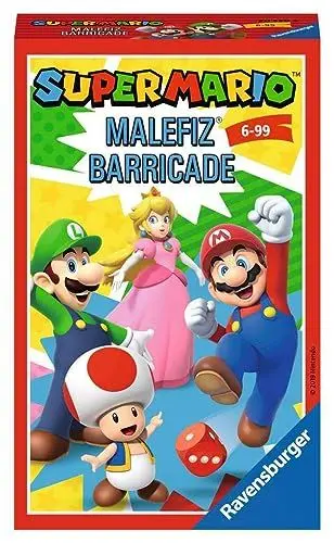 Produktbild: Ravensburger 20529 - Super Mario Malefiz, Mitbringspiel für 2-4 Spieler, ab 6 Jahren, kompaktes Format, Reisespiel, Spieleklassiker