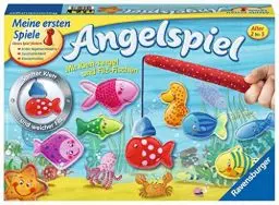 Produktbild: Ravensburger 22337 - Angelspiel - Angeln für Kinder, Fische fangen für 2-4 Spieler ab 2-5 Jahren