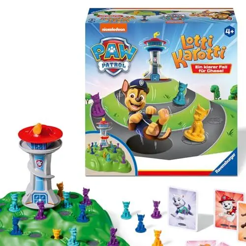 Produktbild: Ravensburger 22372 - PAW Patrol Lotti Karotti, Spiele-Klassiker mit den Serienhelden aus PAW Patrol, für 2 bis 4 Kinder ab 4 Jahren - Geburtstagsgeschenke