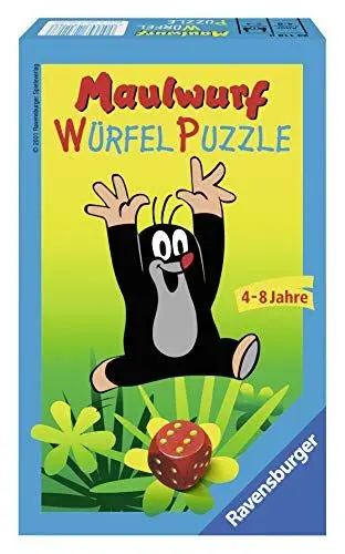 Produktbild: Ravensburger 23118 - Maulwurf Würfelpuzzle - Mitbringspiel