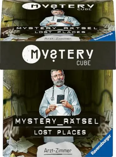 Produktbild: Ravensburger 23694 - Mystery Cube - Lost Places: Das Arztzimmer- Für Rätsel-Begeisterte ab 10 Jahren