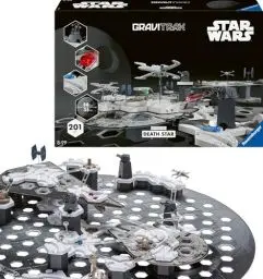 Produktbild: Ravensburger 23860 -GraviTrax Star Wars Action-Set Deathstar - GraviTrax Starterset Star Wars - Kugelbahn und Konstruktionsspielzeug ab 8 Jahren, alleine bespielbar, Schwarz