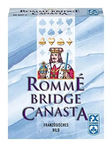 Produktbild: Ravensburger 26957 - Rommé Bridge Canasta, Kartenspiele ab 8 Jahren, Klassiker