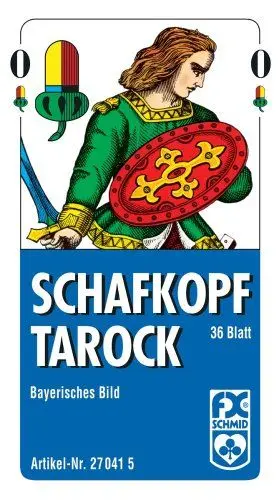 Produktbild: Ravensburger 27041 - Schafkopf/Tarock, Bayrisches Bild, 36 Karten in Faltschachtel