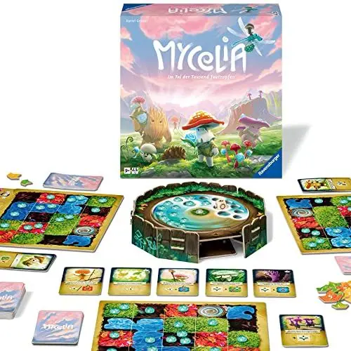 Produktbild: Ravensburger 27489 - Mycelia - Deckbuilding Spiel für Familien, Brettspiel für Erwachsene und Kinder ab 9 Jahren - einfaches Strategiespiel für 1-4 Spieler