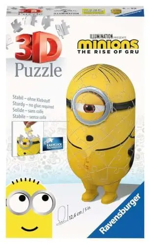 Produktbild: Ravensburger 3D Puzzle Minion Kung Fu 11230 - Minions 2-54 Teile - für Minion Fans ab 6 Jahren