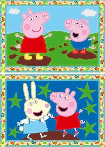 Produktbild: Ravensburger CreArt 28764 - Peppa Pig - Malen nach Zahlen Peppa Wutz für Kinder ab 5 Jahre, Malset mit Rahmen, Pinsel und Acrylfarben, Geschenk für Mädchen und Jungen