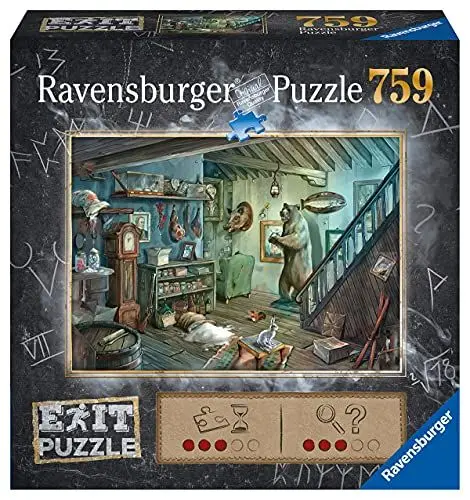 Produktbild: Ravensburger EXIT Puzzle 15029 - Gruselkeller - 759 Teile Puzzle für Erwachsene und Kinder ab 12 Jahren