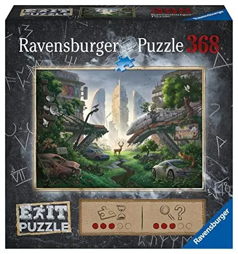 Produktbild: Ravensburger EXIT Puzzle 17121 Apokalyptische Stadt 368 Teile