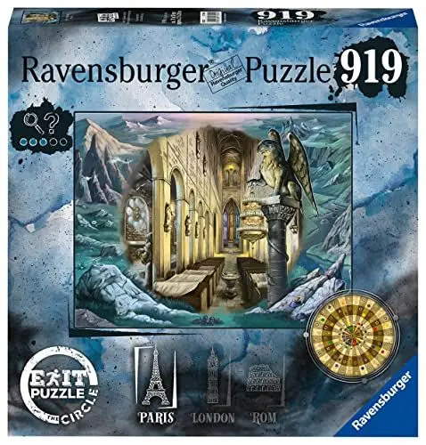 Produktbild: Ravensburger EXIT Puzzle 17304 - EXIT - The Circle in Paris - Escape Room Puzzle mit 919 Teilen, für Einsteiger und Fortgeschrittene, ab 14 Jahren