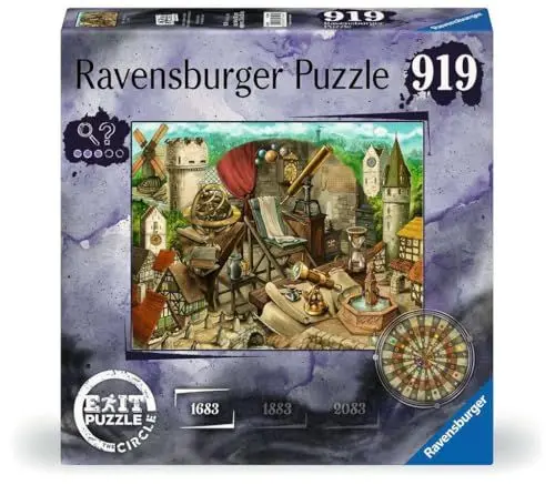 Produktbild: Ravensburger EXIT Puzzle 17446 - EXIT The Circle, Anno 1683 - Escape Room Puzzle mit 919 Teilen, ab 14 Jahren