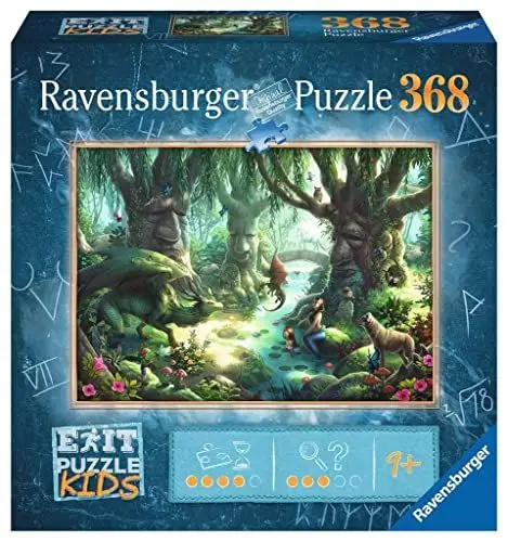 Produktbild: Ravensburger EXIT Puzzle Kids - 12955 Der magische Wald - 368 Teile Puzzle für Kinder ab 9 Jahren, Kinderpuzzle