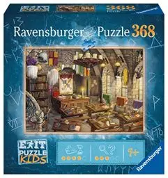Produktbild: Ravensburger EXIT Puzzle Kids - In der Zauberschule - 368 Teile Puzzle für Kinder ab 9 Jahren