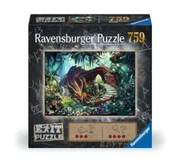 Produktbild: Ravensburger Exit Puzzle 17378 In der Drachenhöhle - 759 Teile Puzzle für Erwachsene und Kinder ab 12 Jahren