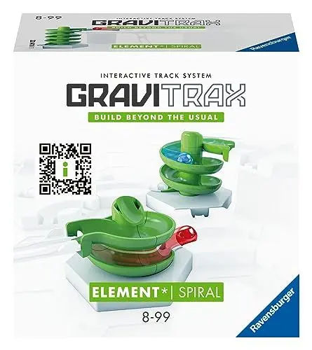 Produktbild: Ravensburger GraviTrax Element Spirale 22424 - GraviTrax Erweiterung für Deine Kugelbahn - Murmelbahn und Konstruktionsspielzeug ab 8 Jahren, GraviTrax Zubehör kombinierbar mit Allen Produkten
