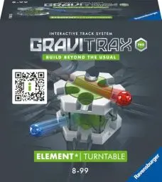 Produktbild: Ravensburger GraviTrax PRO Element Turntable 22433 - Erweiterung für deine Kugelbahn - Murmelbahn und Konstruktionsspielzeug ab 8 Jahre, White