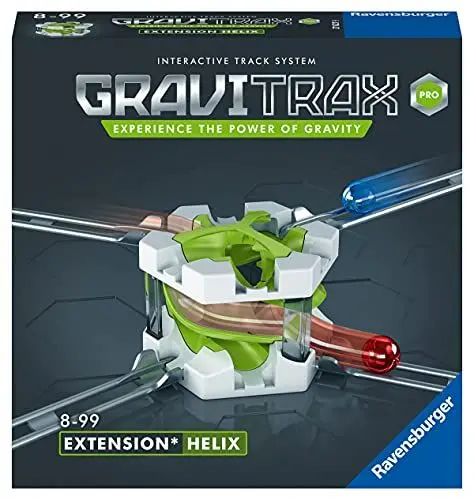 Produktbild: Ravensburger GraviTrax PRO Erweiterung Helix - Ideales Zubehör für spektakuläre Kugelbahnen, Konstruktionsspielzeug für Kinder ab 8 Jahren