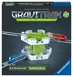Produktbild: Ravensburger GraviTrax PRO Erweiterung Turntable - Ideales Zubehör für spektakuläre Kugelbahnen, Konstruktionsspielzeug für Kinder ab 8 Jahren