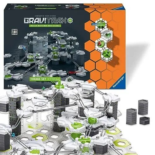 Produktbild: Ravensburger GraviTrax PRO Theme-Set Extreme 22432 - GraviTrax Starterset für Deine Kugelbahn - Murmelbahn und Konstruktionsspielzeug ab 8 Jahren, alleine bespielbar
